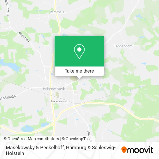 Карта Masekowsky & Peckelhoff