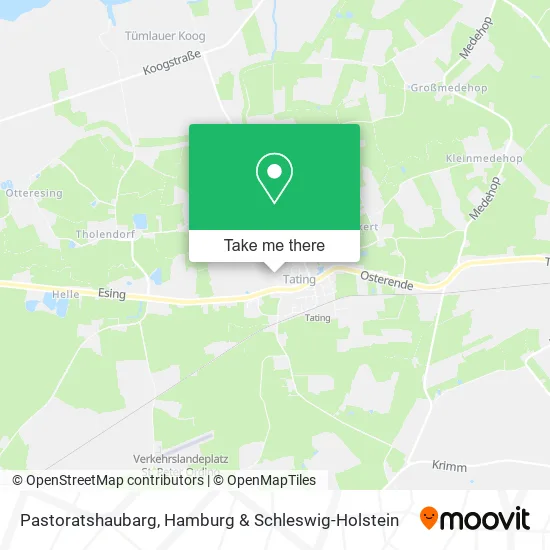 Карта Pastoratshaubarg