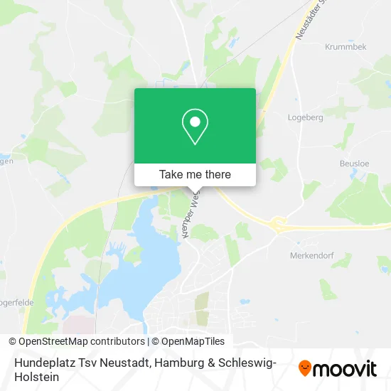 Карта Hundeplatz Tsv Neustadt