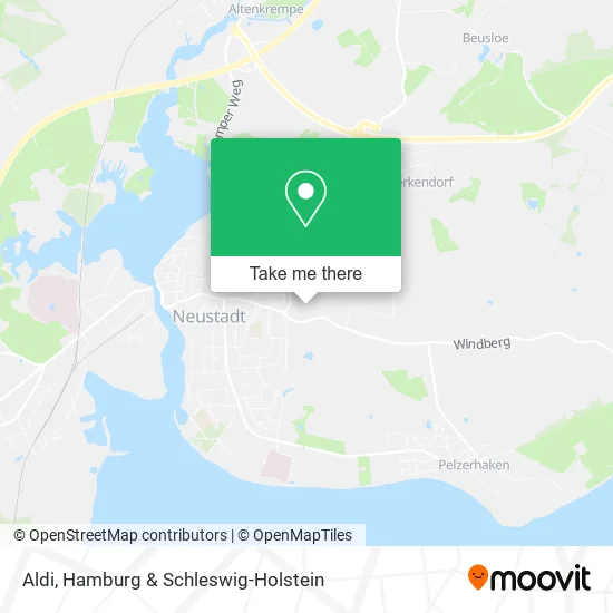 Aldi map