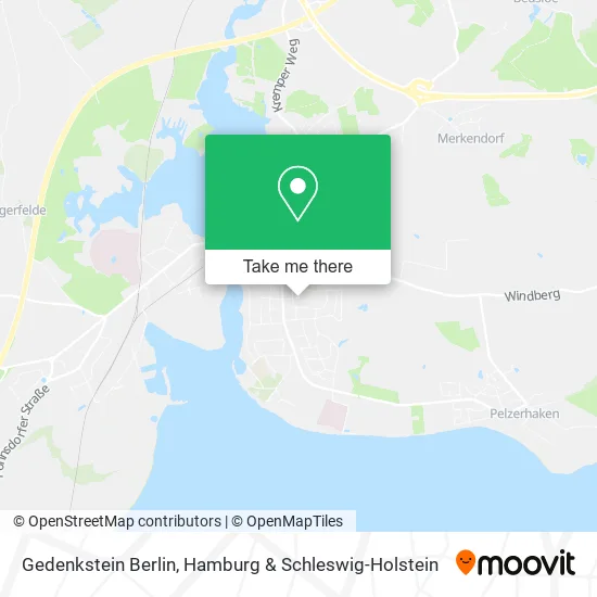 Карта Gedenkstein Berlin