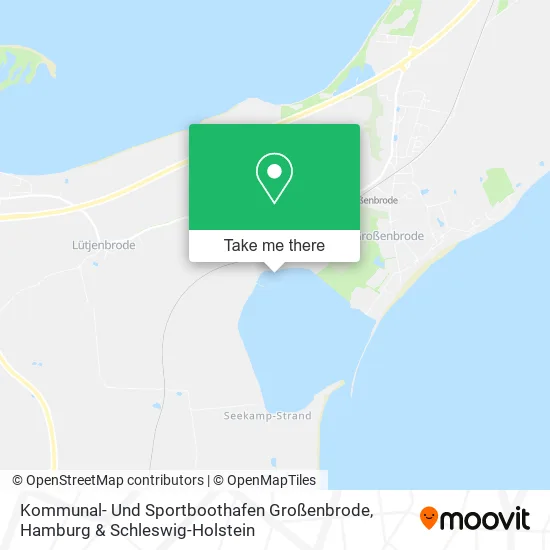 Карта Kommunal- Und Sportboothafen Großenbrode