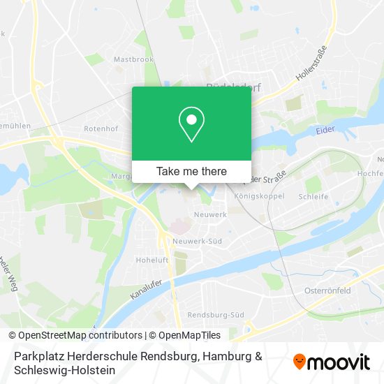 Карта Parkplatz Herderschule Rendsburg