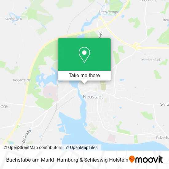 Карта Buchstabe am Markt