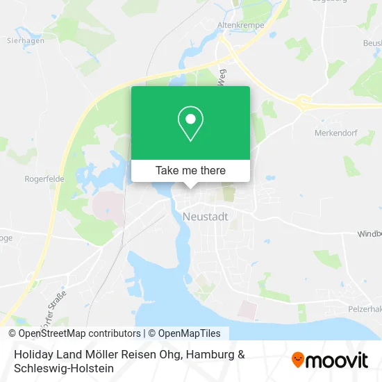 Holiday Land Möller Reisen Ohg map