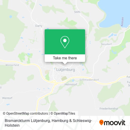 Bismarckturm Lütjenburg map
