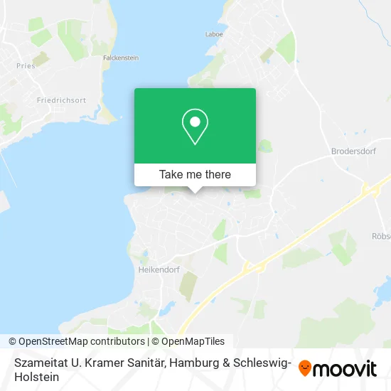 Карта Szameitat U. Kramer Sanitär