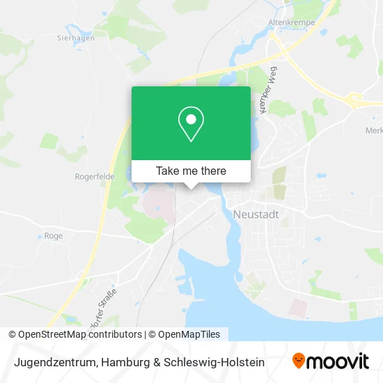 Карта Jugendzentrum
