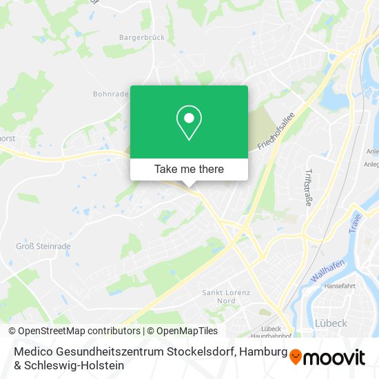 Medico Gesundheitszentrum Stockelsdorf map