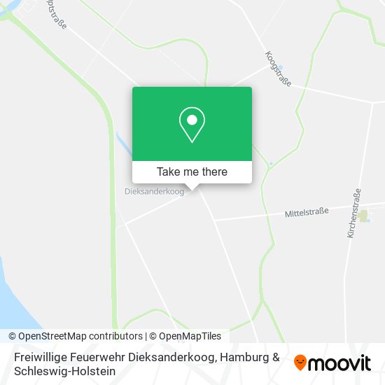 Freiwillige Feuerwehr Dieksanderkoog map