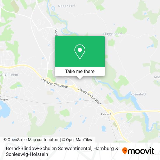 Bernd-Blindow-Schulen Schwentinental map