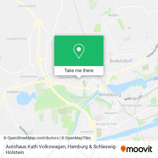 Autohaus Kath Volkswagen map