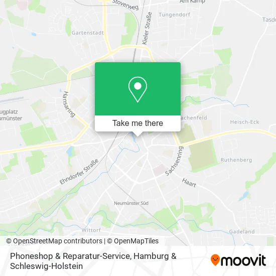 Карта Phoneshop & Reparatur-Service