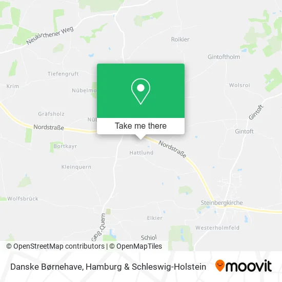 Карта Danske Børnehave