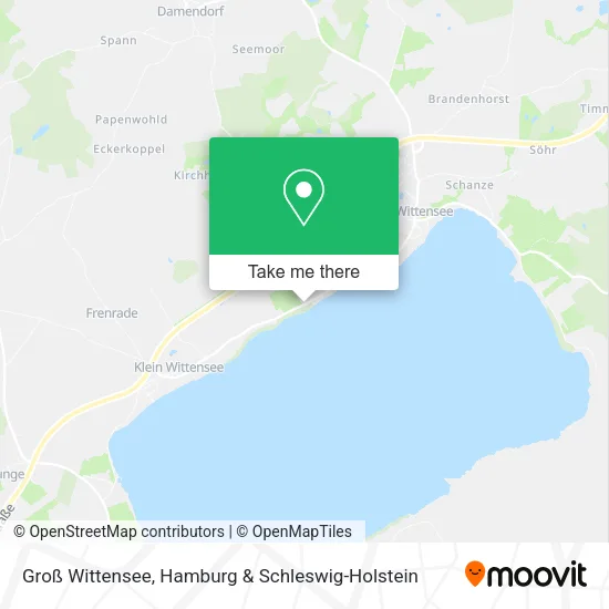 Карта Groß Wittensee