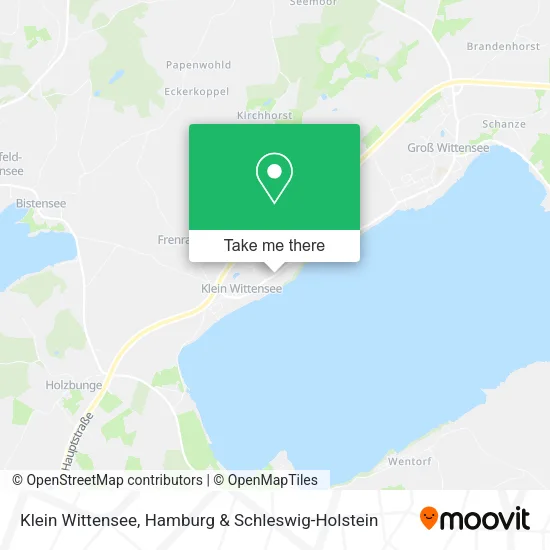 Карта Klein Wittensee