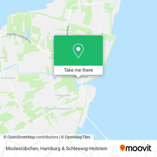 Карта Modestübchen