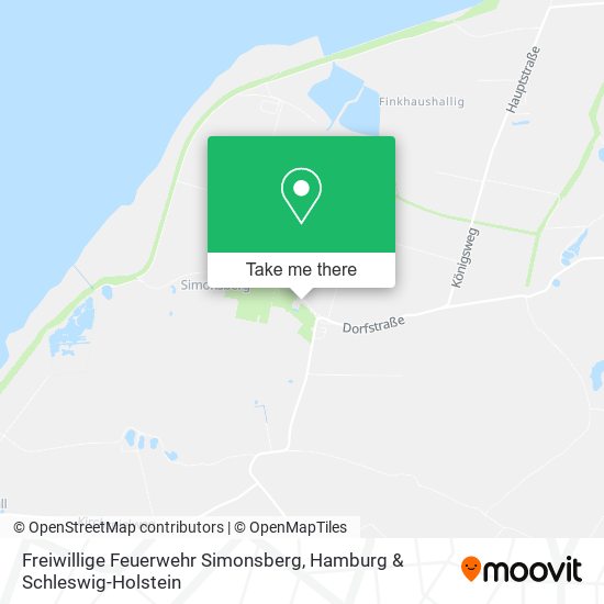 Freiwillige Feuerwehr Simonsberg map