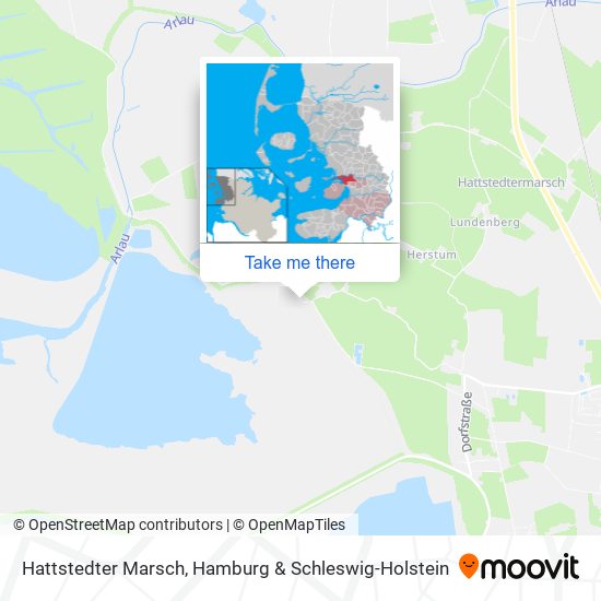 Hattstedter Marsch map