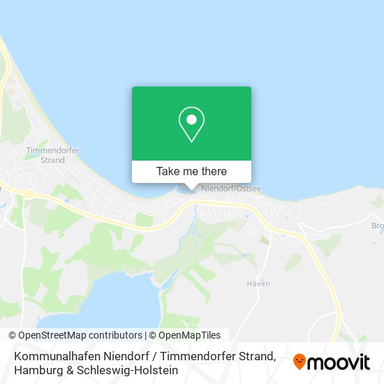 Kommunalhafen Niendorf / Timmendorfer Strand map