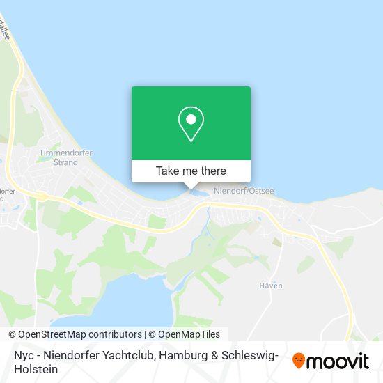 Nyc - Niendorfer Yachtclub map