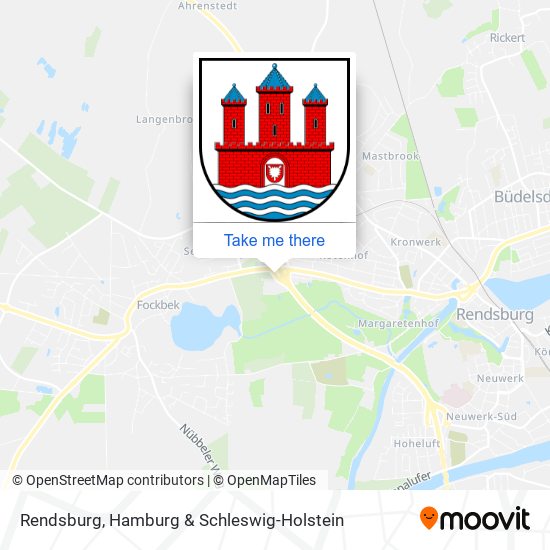 Rendsburg map