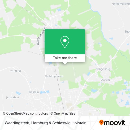 Weddingstedt map