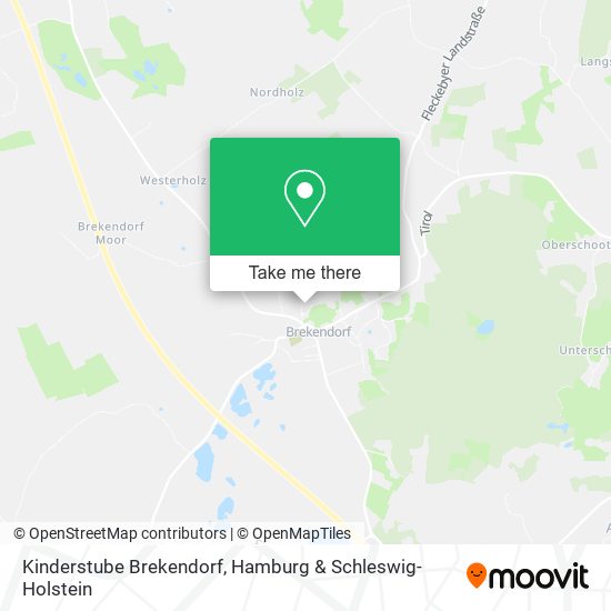 Kinderstube Brekendorf map