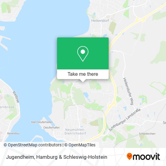 Jugendheim map