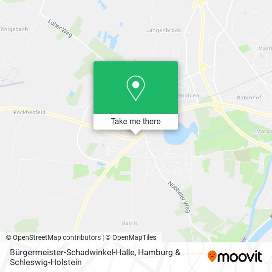 Bürgermeister-Schadwinkel-Halle map