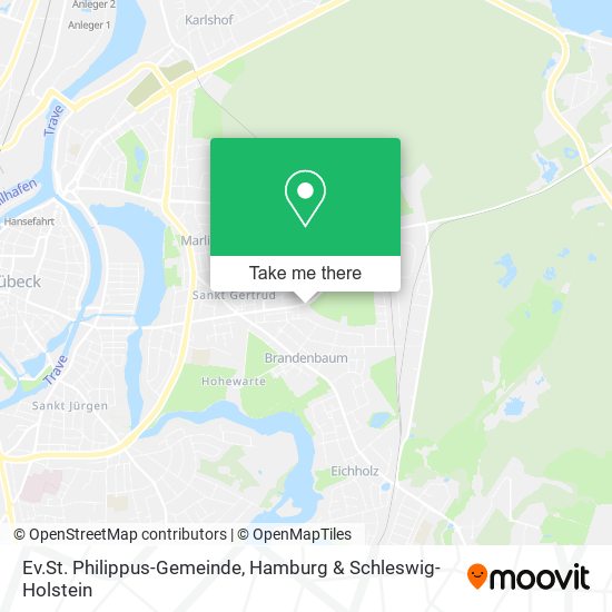 Ev.St. Philippus-Gemeinde map
