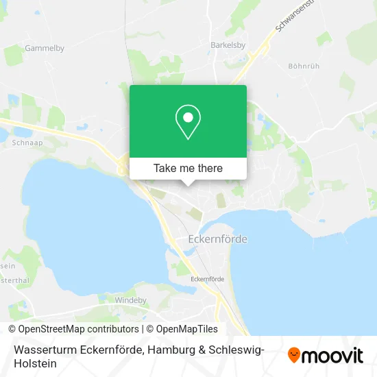 Карта Wasserturm Eckernförde