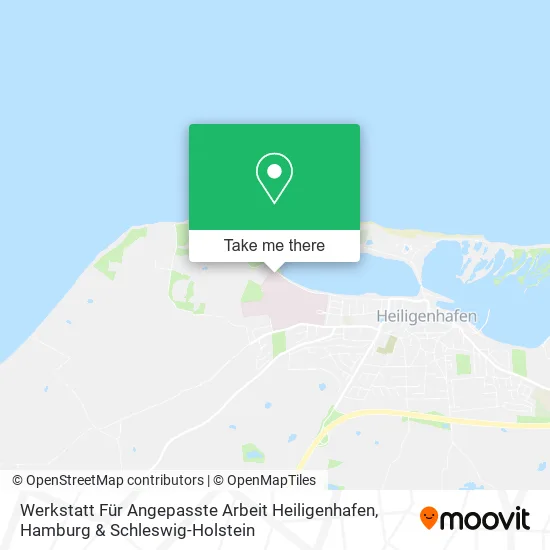 Карта Werkstatt Für Angepasste Arbeit Heiligenhafen