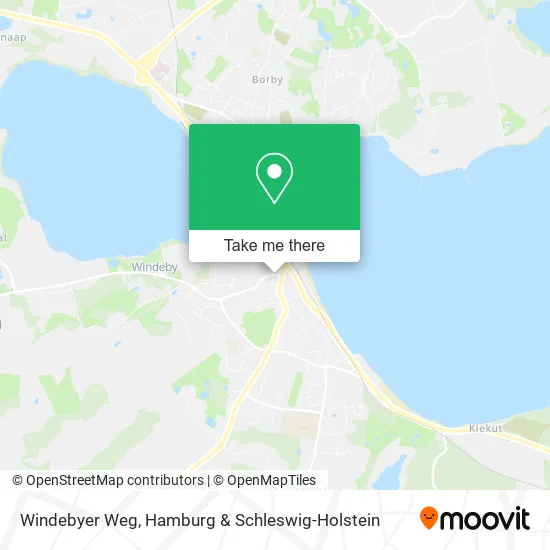 Карта Windebyer Weg