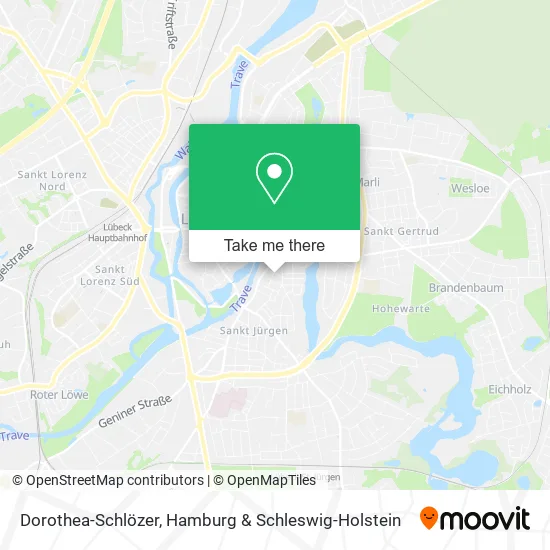 Карта Dorothea-Schlözer