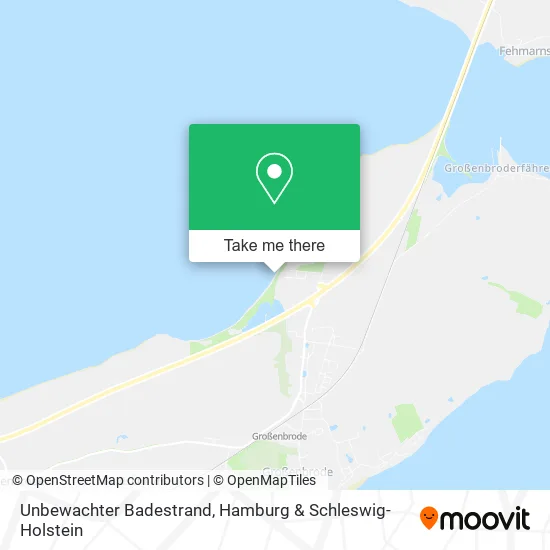 Карта Unbewachter Badestrand