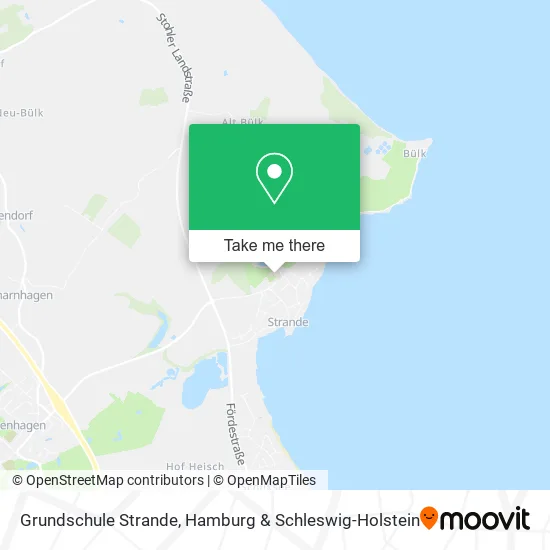 Карта Grundschule Strande
