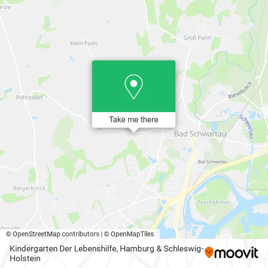 Карта Kindergarten Der Lebenshilfe
