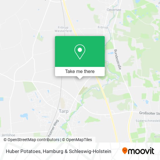 Huber Potatoes map