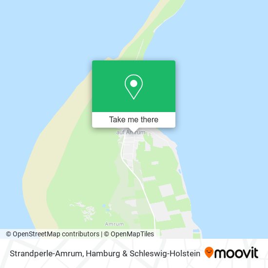 Strandperle-Amrum map