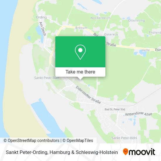 Карта Sankt Peter-Ording