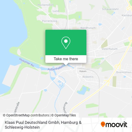 Klaas Puul Deutschland Gmbh map
