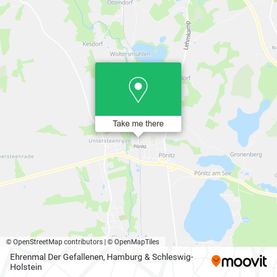 Ehrenmal Der Gefallenen map