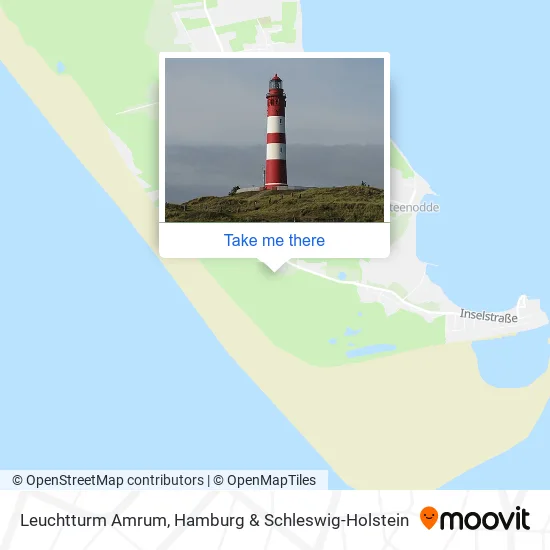 Карта Leuchtturm Amrum