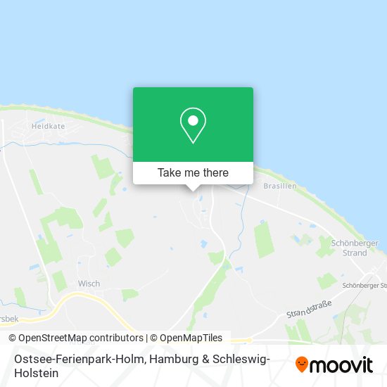 Ostsee-Ferienpark-Holm map