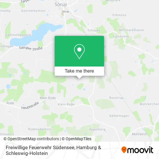 Карта Freiwillige Feuerwehr Südensee