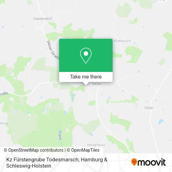 Карта Kz Fürstengrube Todesmarsch