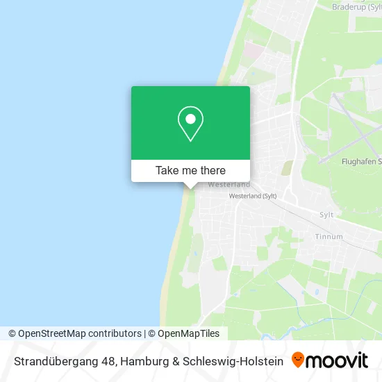 Карта Strandübergang 48