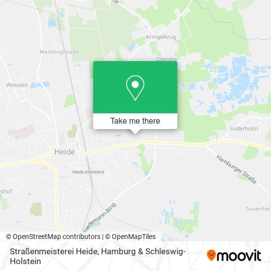 Straßenmeisterei Heide map