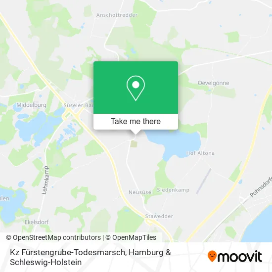 Карта Kz Fürstengrube-Todesmarsch